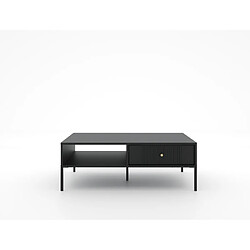 Vivaldi Table Basse ISEO 2S Noir/Noir