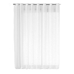 Douceur D'Interieur Voilage Delano grande largeur - 300 x 240 cm - Blanc