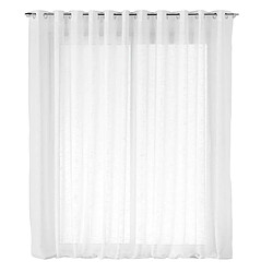 Douceur D'Interieur Voilage Delano grande largeur - 400 x 240 cm - Blanc