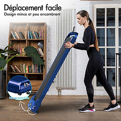 Black Lord Tapis de course pliable pas cher