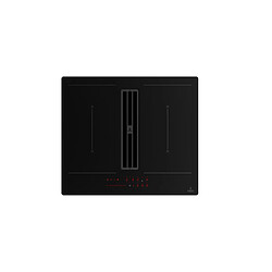 Table de cuisson induction aspirante 4 feux 7400w noir - 5383867 - Duo - ROBLIN
