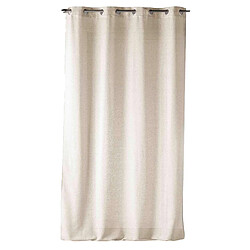 Douceur D'Interieur Voilage effet lainage Devoluy grande hauteur - 140 x 280 cm - Lin