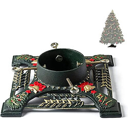 Ventray Support arbre Noël - Motif Noël