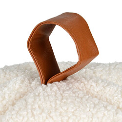 Acheter Toilinux Tente Bandit en laine bouclée pour chat et chien - Ecru