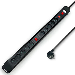 Waytex 52157 - multiprise 10 prises