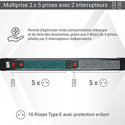Avis Waytex 52157 - multiprise 10 prises