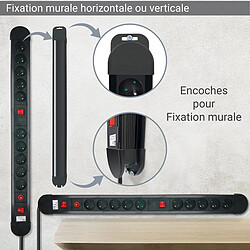 Waytex 52157 - multiprise 10 prises pas cher