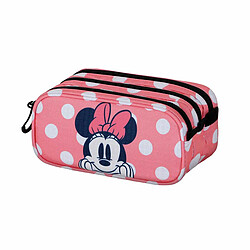 Disney Minnie Mouse Trousse Triple Rose