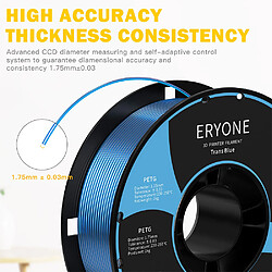 Eryone Filament PETG Bleu Transparent