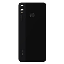 Avizar Honor 8X - Vitre arrière Noir Vitre arrière de remplacement - Adhésif intégré - Protection des composants internes - Aspect original