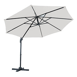 Axi House AXI Parasol déporté Marisol - Anthracite/Beige