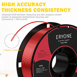 Eryone Filament PETG - Rouge Transparent