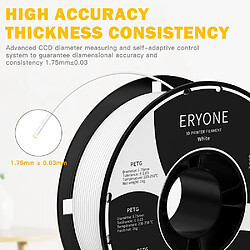 ERYONE Filament PETG - Blanc