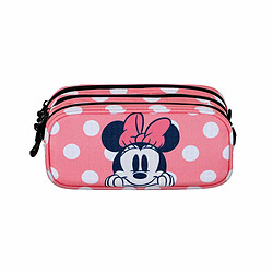 Disney Minnie Mouse Trousse Triple Rose