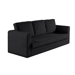 BESTMOBILIER Marilia - Canapé 3 places - Velours côtelé