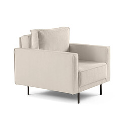 Avis Lisa design Fauteuil Charlie - Beige