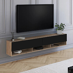 Idmarket MARKET ELIO Bois et noir