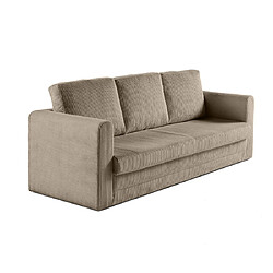 BestMobilier Marilia - Canapé convertible - Taupe