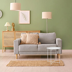 hjh Living Table d'Appoint ALLRUND - Blanc pas cher