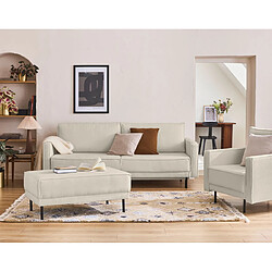 Avis Lisa design canapé droit 3 places - Beige