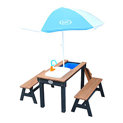 Axi House AXI Dennis Table Sable et Eau - Marron & Anthracite