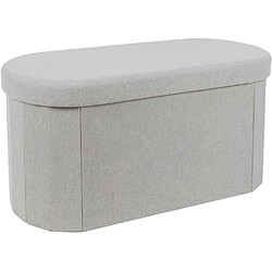 Acheter The home deco factory Pouf banc pliable - Gris
