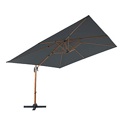 Axi House AXI Nima Parasol Déporté 300x300 cm Marron/Gris