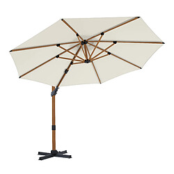 Axi House AXI Cyrus Premium Parasol - Ø 300 cm - Marron/Beige