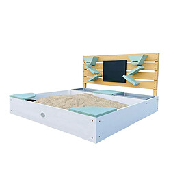 Axi House AXI Cato bac à sable en bois avec éléments de jeu