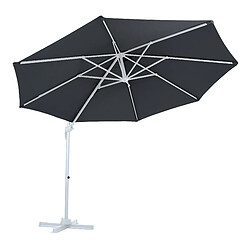 Axi House AXI Parasol Marisol Ø 300 cm - Blanc/Gris