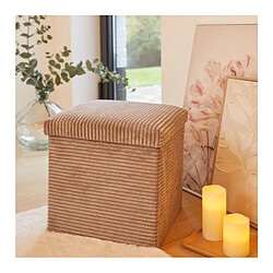 Acheter But Pouf-coffre pliable - Taupe