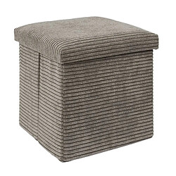 But Pouf-coffre pliable - Taupe
