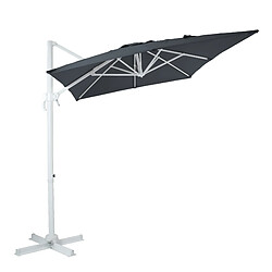 Axi House AXI Coco Déporté Parasol - Blanc/Gris