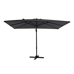 Axi House AXI Milad Parasol déporté 200x300 cm - Gris/Anthracite