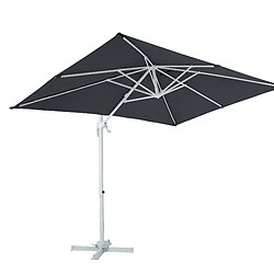 Axi House AXI Coco Déporté Parasol - Blanc/Gris