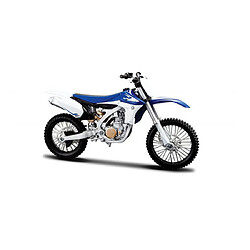Maisto moto miniature Yamaha YZ450F 1/12 - Bleu