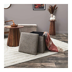 But Pouf-coffre pliable - Taupe