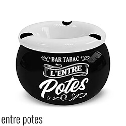 Cendrier marocain - Noir/Blanc