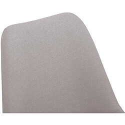 Acheter Decoshop26 Chaise pivotante - Gris