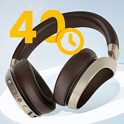 Acheter Bluestar Blue Star Casque Bluetooth Autonomie 40h - Marron