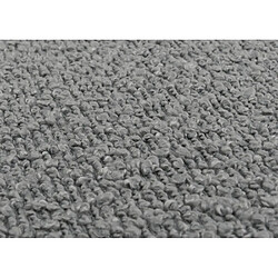 Mendler Chaises Littau boucle gris x6