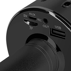 Avizar Micro Karaoké Bluetooth Noir