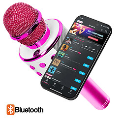 Avis Avizar Micro Karaoké Bluetooth - Rose