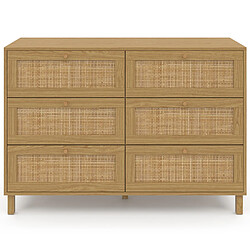 Avis Idmarket MARKET HANAE Commode - Naturel