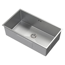 ML-Design Evier 70x40 cm Acier Inox