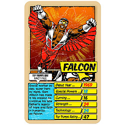 Winning Moves Retro Top Trumps Marvel Comics pas cher