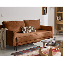 Lisa design Canapé droit 3 places - Beige