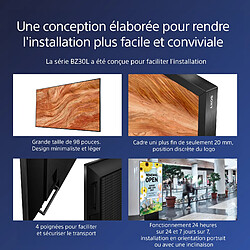 Avis Sony 98" LED