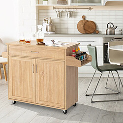 Desserte de cuisine Helloshop26 - 96 x 45 x 87 cm