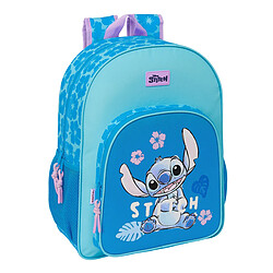 Cartable Stitch Hawaii Bleu